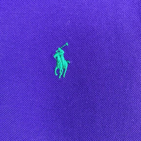 Polo Ralph Lauren Sz M The Mesh Mini Dress in Dark Violet Purple Tennis Preppy - Picture 7 of 16